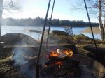 Årets första grillbrasa kanske mars 2015